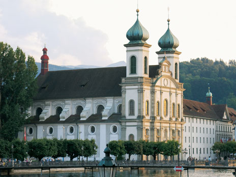 Die Jesuitenkirche in Luzern